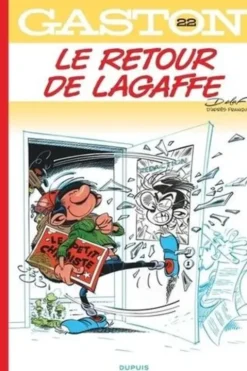 Gaston Tome 22 : Le retour de Lagaffe. Edition revue et augmentée, Delaf