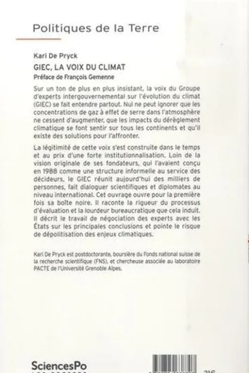 GIEC. La voix du climat, Kari de Pryck