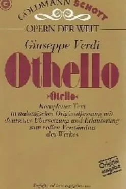 Giuseppe Verdi / Othello, Inconnu