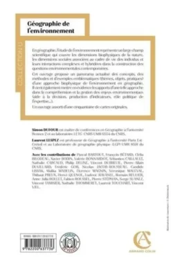 Géographie de l'environnement. La nature au temps de l'anthropocène, 2e édition, Simon Dufour