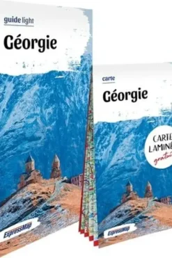 Géorgie. Avec 1 carte laminée 1/450 000, Edition 2024, Kamila Kubiak