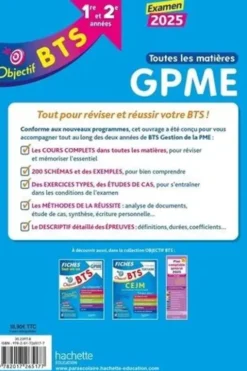 GPME 1re et 2e années. Edition 2025, Jacqueline Thédié