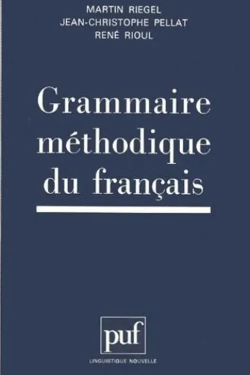 Grammaire méthodique du français, Jean-Christophe Pellat