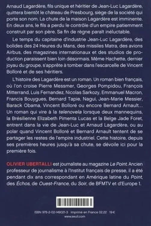 Grandeur et décadence de la maison Lagardère, Olivier Ubertalli