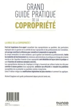 Grand guide pratique de la copropriété. 5e édition, Richard Scaglione