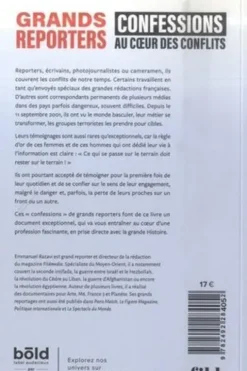 Grands reporters. Confessions au coeur des conflits, Emmanuel Razavi