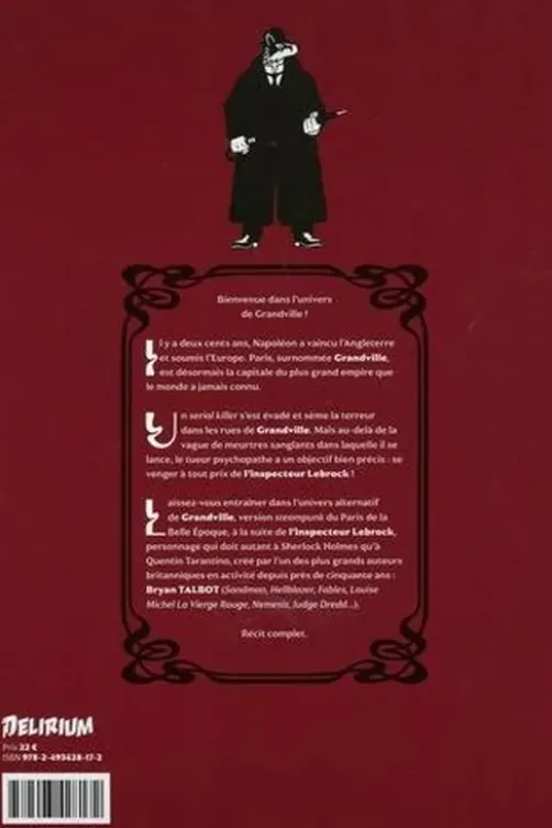 Grandville, mon amour. Une romance scientifique de l'inspecteur détective LeBrock de Scotland Yard, Bryan Talbot