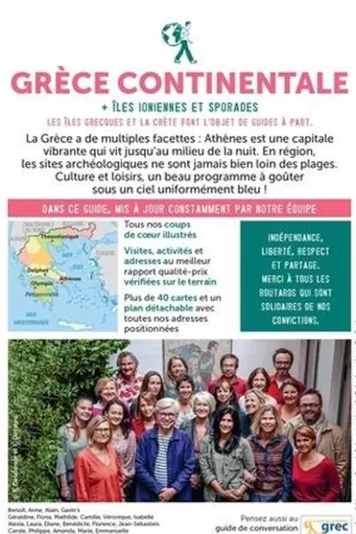Grèce continentale. Iles Ionniennes et sporades, Edition 2022-2023, avec 1 Plan détachable, Le Routard