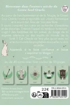 Green Soul Oracle. Coffret avec 40 cartes, Mélody Lima