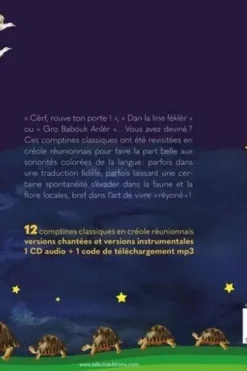Gro babouk anlèr. Mes comptines classiques en créole réunionnais, Edition en créole, avec 1 CD audio, Katrine Lucilly