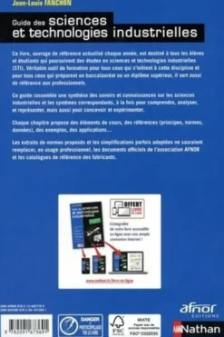Guide des sciences et technologies industrielles. Edition 2021-2022, Jean-Louis Fanchon
