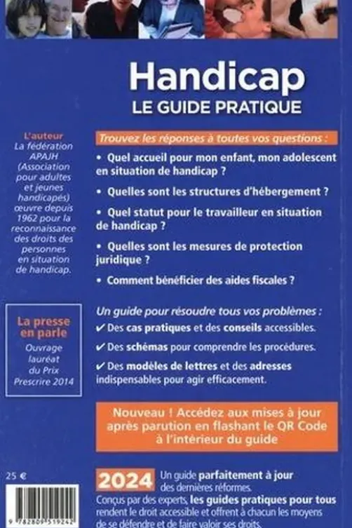 Handicap. Le guide pratique, Edition 2024, APAJH