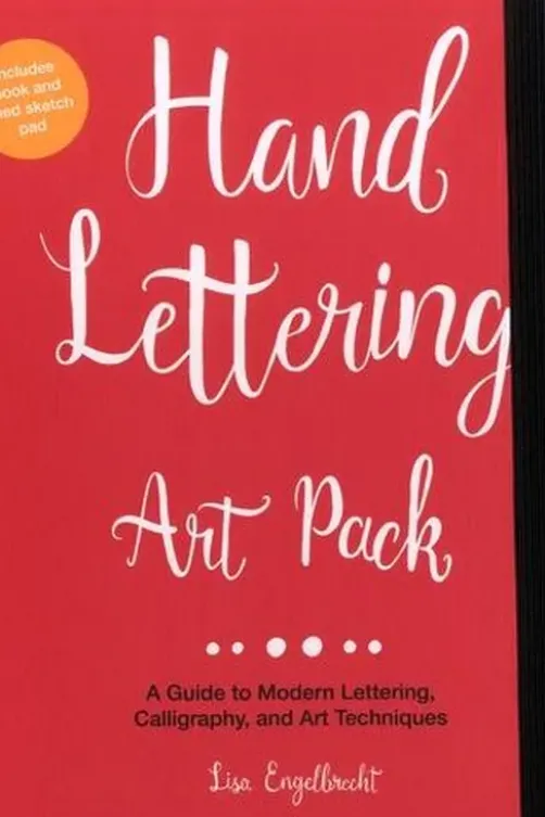Hand Lettering Art Pack. A Guide to Modern Lettering Calligraphy, and Art Techniques, Edition en anglais, Lisa Engelbrecht