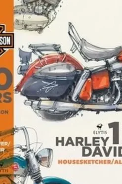 Harley-Davidson 120 Years. Une célébration en dessin, Edition bilingue français-anglais, Albert Kiefer