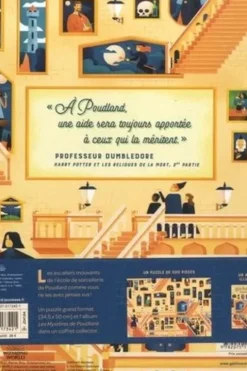 Harry Potter, les Mystères de Poudlard. Coffret avec un puzzle de 500 pièces, Jody Revenson