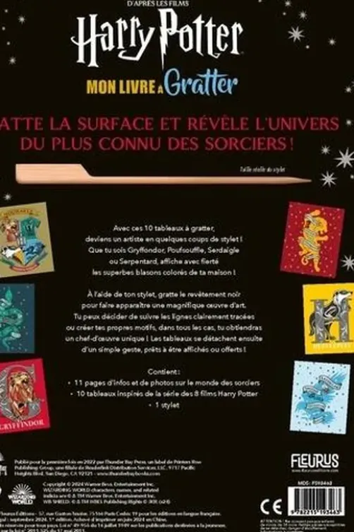 Harry Potter. Mon livre à gratter, Solène Lavand