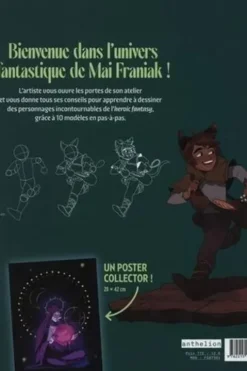 Heroic Fantasy. Le dessin selon Mai Franiak. 10 modèles en pas-à-pas, avec un poster collector inclus
