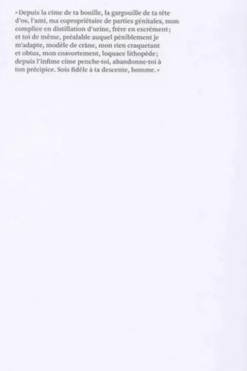 Hilarotragoedia, Giorgio Manganelli