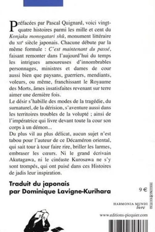Histoires d'amour du temps jadis. Précédées de Portraits crachés par Pascal Quignard, Philippe Picquier