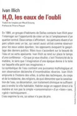 H2O. Les eaux de l’oubli, Ivan Illich