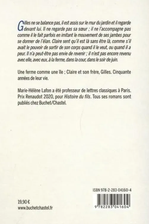 Hors champ, Marie-Hélène Lafon