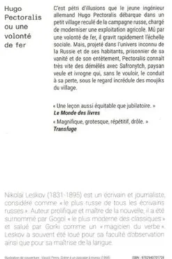 Hugo Pectoralis ou une volonté de fer, Nikolaï Leskov