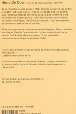 Hurry on down, les vies de Charles Lumley, John Wain