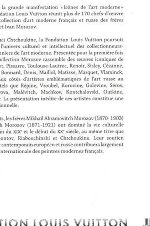 Icônes de l'Art moderne. La collection Morozov, Anne Baldassari