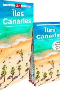 Iles Canaries. Guide + Atlas + Carte laminée. 1/150 000, Agnieszka Waszczuk