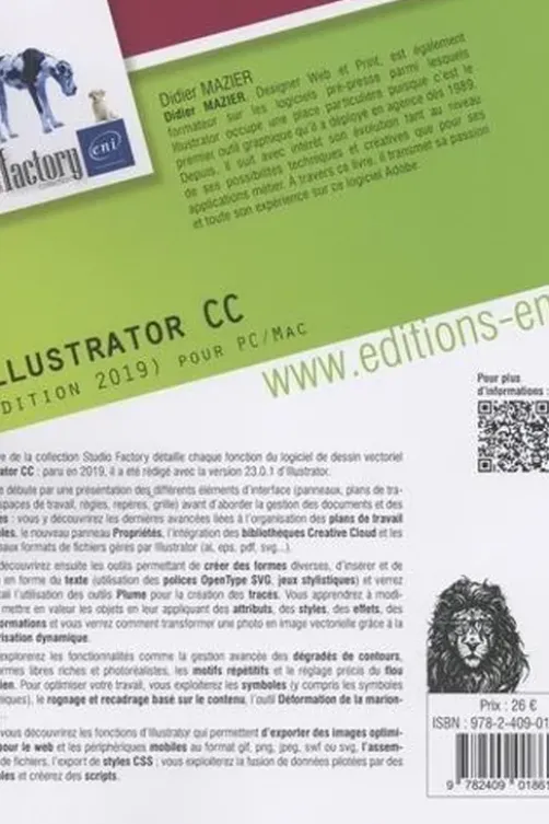Illustrator CC. Pour PC/Mac, Edition 2019, Didier Mazier