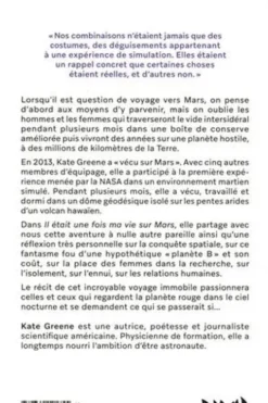 Il était une fois ma vie sur Mars, Kate Green