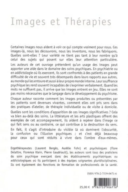 Images et thérapies, Pierre Gaudriault