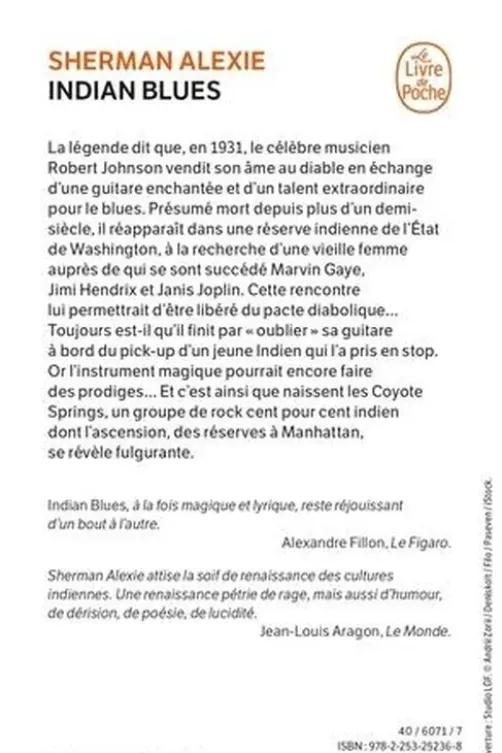 Indian Blues, Sherman Alexie