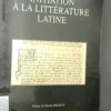 Initiation à la littérature latine, Etienne Wolff