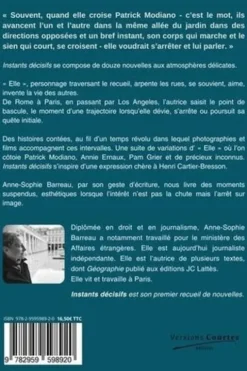 Instants décisifs, Anne-Sophie Barreau