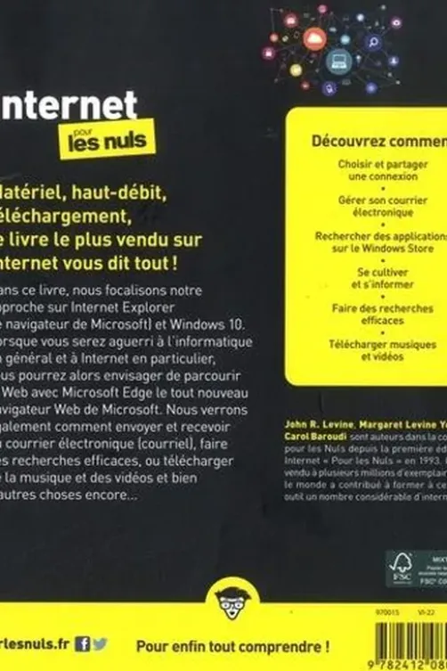 Internet pour les Nuls. 21e édition, John Levine
