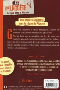 Intrigue chez le Pharaon, Charlotte Grossetête