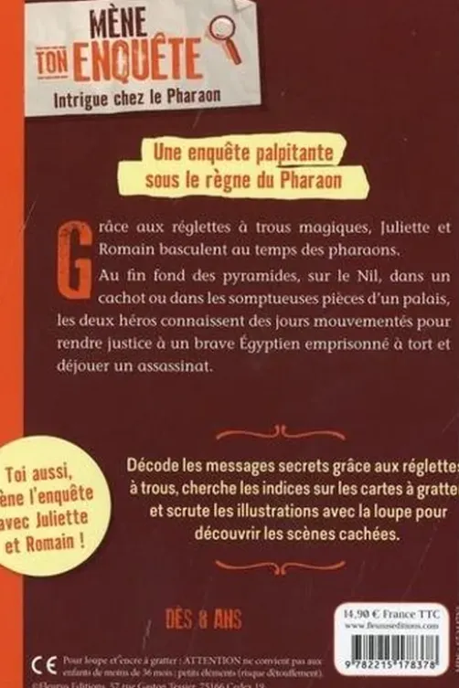 Intrigue chez le Pharaon, Charlotte Grossetête