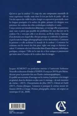 Introduction à la couleur. Des discours aux images, Jacques Aumont