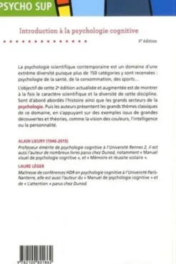 Introduction à la psychologie cognitive. 2e édition, Alain Lieury