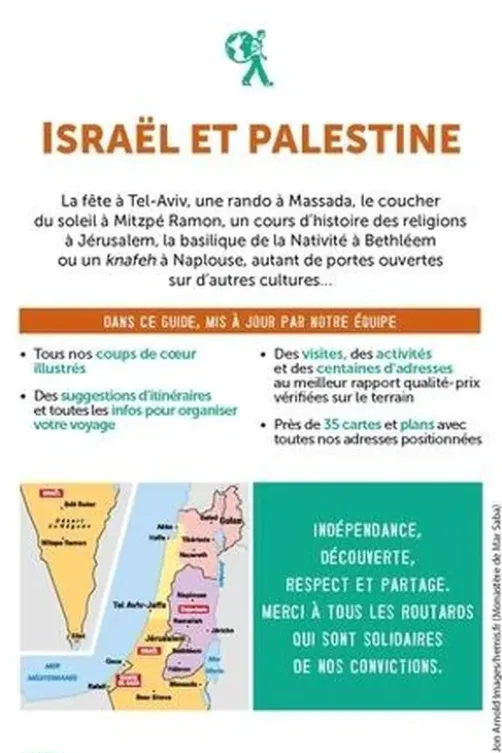 Israël et Palestine. Edition 2022-2023, Le Routard