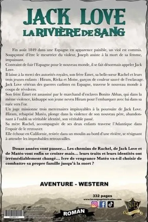 Jack Love. Tome 1, La Rivière de Sang, Eric Atlan