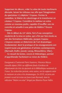 Jacques Copeau, Vincenzo Mazza