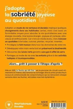 J'adopte la sobriété joyeuse au quotidien, La ruche qui dit oui !