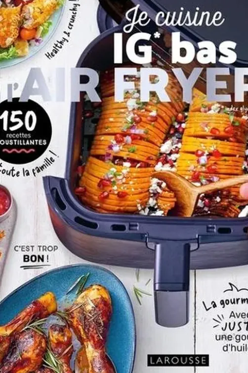 Je cuisine IG bas à l'air fryer, Marie-Elodie Pape