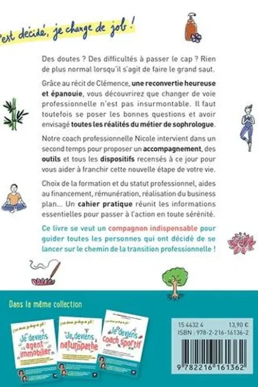 Je deviens sophrologue, Clémence Dessus