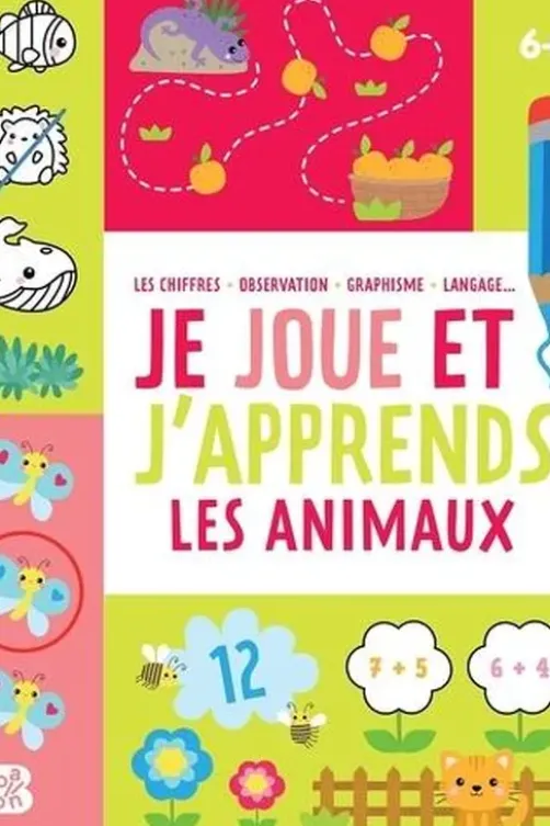 Je joue et j'apprends Les animaux, kaatigo