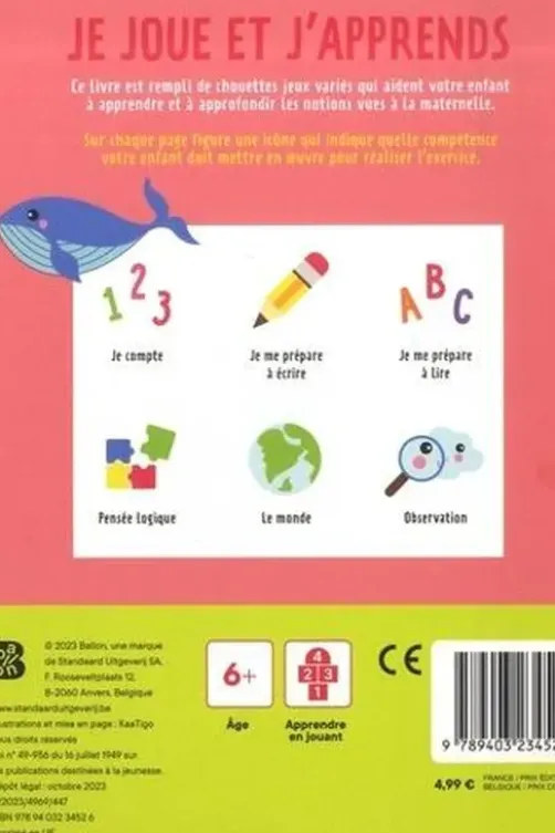 Je joue et j'apprends Les animaux, kaatigo