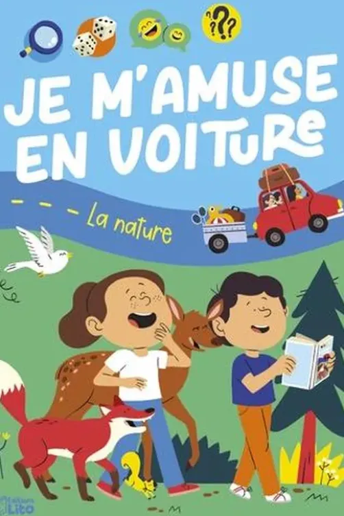 Je m'amuse en voiture La nature, Virginie Loubier
