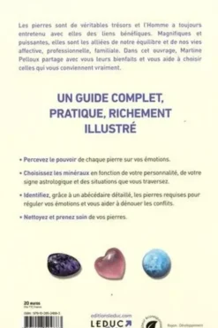 Je m'initie aux pierres qui me font du bien, Martine Pelloux